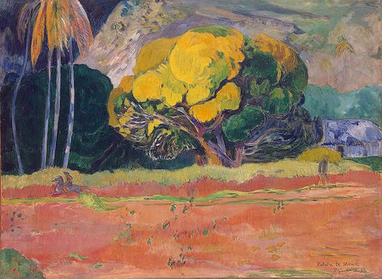 Paul Gauguin At the Foot of a Mountain Germany oil painting art